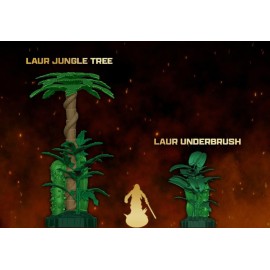 Renegade Game Studios Heroscape The Grove at Laur\'s Edge Terrain Pack | Build New Jungle environments Over which to Battle for Valhalla Contains : 3 Laur Jungle Trees 6 Laur Jungle Underbrush Renegade Game Studios Heroscape The Grove at Laur\'s Edge Terrain Pack | Build New Jungle environments Over which to Battle for Valhalla Contains : 3 Laur Jungle Trees 6 Laur Jungle Underbrush