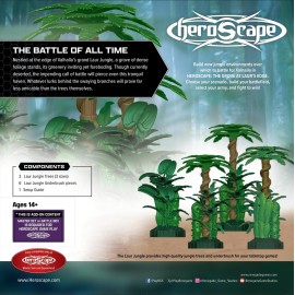Renegade Game Studios Heroscape The Grove at Laur\'s Edge Terrain Pack | Build New Jungle environments Over which to Battle for Valhalla Contains : 3 Laur Jungle Trees 6 Laur Jungle Underbrush Renegade Game Studios Heroscape The Grove at Laur\'s Edge Terrain Pack | Build New Jungle environments Over which to Battle for Valhalla Contains : 3 Laur Jungle Trees 6 Laur Jungle Underbrush