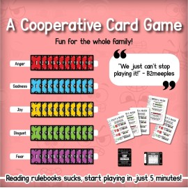 Barn Made Games Expressions Card Game - Cooperative Fun Interactive Family Game, 2-5 Players, 15 Minute Playtime Barn Made Games Expressions Card Game - Cooperative Fun Interactive Family Game, 2-5 Players, 15 Minute Playtime