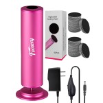 Electric Foot File Tool - Callus Remover for Feet (FSA or HSA Eligible), Professional Pedicure Machine with 60pcs Sandpaper Discs, Adjustable Speed Foot Files for Deadskin, Dry and Cracked Feet