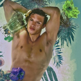 Jean Paul Gaultier Le Beau Paradise Garden Eau de Parfum for men, 4.2 Ounce