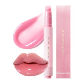 Nature Republic HONEY MELTING LIP PLUMPING (11 PINK) SOFT LIP STICK Tint & Plump Hydrating Gloss, Moisturizing balms, Volumizing formula & Sheer tint, Glowy Finish, korean make up Nature Republic HONEY MELTING LIP PLUMPING (11 PINK) SOFT LIP STICK Tint & Plump Hydrating Gloss, Moisturizing balms, Volumizing formula & Sheer tint, Glowy Finish, korean make up