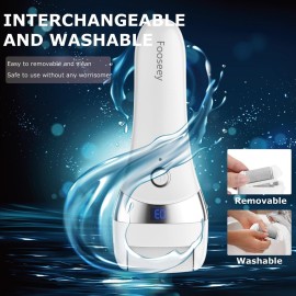 Electric Foot Callues Remover - FSA&HSA Eligible, Portable Electric Foot Files with 3 Heads, Rechargeable Feet File for Foot Care, Waterproof Deadskin Remover, Pedicure Tool for Dry and Crack Feet Electric Foot Callues Remover - FSA&HSA Eligible, Portable Electric Foot Files with 3 Heads, Rechargeable Feet File for Foot Care, Waterproof Deadskin Remover, Pedicure Tool for Dry and Crack Feet