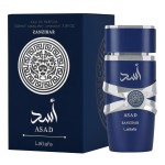 Lattafa Asad Zanzibar - Fresh, Spicy, Vanilla, Coconut - Eau de Parfum Long-Lasting Fragrance for Men, 3.40 Ounce / 100 ml