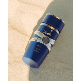 Lattafa Asad Zanzibar - Fresh, Spicy, Vanilla, Coconut - Eau de Parfum Long-Lasting Fragrance for Men, 3.40 Ounce / 100 ml