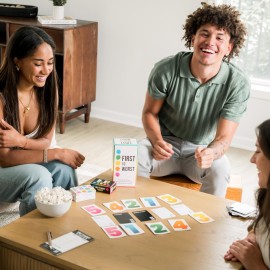 FIRST TO WORST Party Game + After Dark Expansion Set - The Card Game About How Your Friends & Family Rank Things - Adult Card Game for College Students, Groups & Fun Parties with Polarizing Priorities