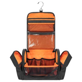 Prokva Tactical Toiletry Travel Bag for Men, Hanging Dopp Kit Hygiene Bag Shower Organizer with Hook for Toiletries and Shaving Care, Black (Empty Bag) Prokva Tactical Toiletry Travel Bag for Men, Hanging Dopp Kit Hygiene Bag Shower Organizer with Hook for Toiletries and Shaving Care, Black (Empty Bag)