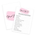 ZEDEV Birthday Party Game - Most Likely to, Birthday Party Activity Favor, Set of 20 Games Cards, Birthday Supplies, Activity, Decorations -B09