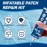 Yeardera Air Mattress Patch Kit, Waterproof Vinyl Repair Kit, High Strength PVC Adhesive for Inflatables, PVC Boats, Vinyl Glue (60ml/1 Pack)