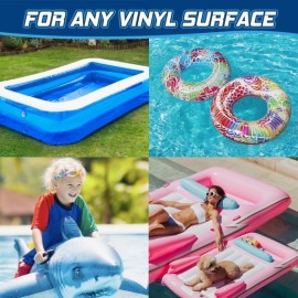 Yeardera Air Mattress Patch Kit, Waterproof Vinyl Repair Kit, High Strength PVC Adhesive for Inflatables, PVC Boats, Vinyl Glue (60ml/1 Pack) Yeardera Air Mattress Patch Kit, Waterproof Vinyl Repair Kit, High Strength PVC Adhesive for Inflatables, PVC Boats, Vinyl Glue (60ml/1 Pack)