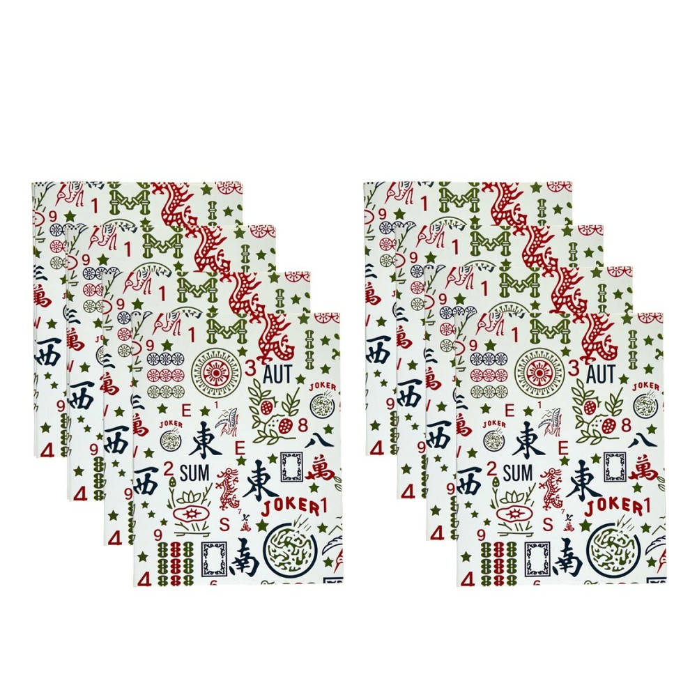 Mahjong Gift, Notecards Set of 8 with Envelopes Blank Inside Mah Jongg Greeting Card Thank You Friendship Birthday Party Invitation Mahjong Gift, Notecards Set of 8 with Envelopes Blank Inside Mah Jongg Greeting Card Thank You Friendship Birthday Party Invitation