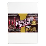 Murder at The Manor Premium (2024) 6-20 Player Flexible Murder Mystery Dinner Party Game