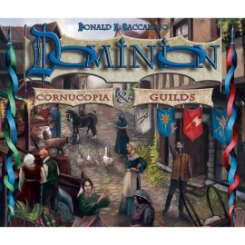 Rio Grande Games: Dominion Cornucopia & Guilds - Update Pack - New 2nd Edition Cards Only, Expansion Pack to Update 1st Edition to 2nd Edition
