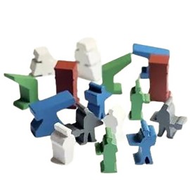 Rio Grande Games: Shipyard Wooden Parts - Expansion Accessory, 192 Small Parts to Add to Your Shipyard Base Game Rio Grande Games: Shipyard Wooden Parts - Expansion Accessory, 192 Small Parts to Add to Your Shipyard Base Game