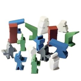 Rio Grande Games: Shipyard Wooden Parts - Expansion Accessory, 192 Small Parts to Add to Your Shipyard Base Game Rio Grande Games: Shipyard Wooden Parts - Expansion Accessory, 192 Small Parts to Add to Your Shipyard Base Game