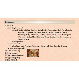 Rio Grande Games: Dominion Cornucopia & Guilds 2nd Edition - Expansion Deck Building Board Game, Time of The Harvest, Ages 14+, 2-4 Players, 30 Min