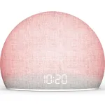 Housbay Sunrise Alarm Clock, White Noise Sound Machine, Cozy Light, Nature Sounds, Dimmable Clock, Gentle Wake Up, Regular Sleep-Wake Routine, Phone-Free Bedroom