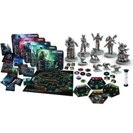 Rebel Studio Nemesis Aftermath Board Game - Epilogue Mode Play, 5 New Characters, Added Traits & Shuttle Board, Cooperative Strategy Game for Adults, Ages 14+, 1-5 Players, 45-60 Min Playtime
