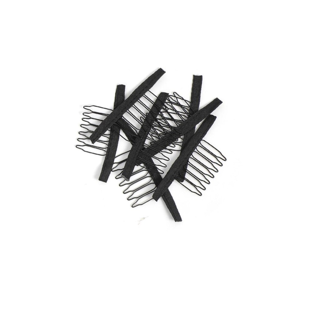20 Pieces Wig Combs Wig Clips Wig Combs to Secure Wig 7-teeth Wig Accessories Tools For Making Wig Caps Wig Comb (Black,20 Pcs) 20 Pieces Wig Combs Wig Clips Wig Combs to Secure Wig 7-teeth Wig Accessories Tools For Making Wig Caps Wig Comb (Black,20 Pcs)