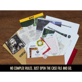 Cold Case Cames - The Man on The Field - an Authentic Murder Mystery Game