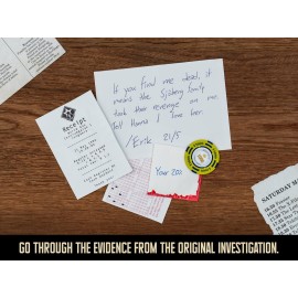 Cold Case Cames - The Man on The Field - an Authentic Murder Mystery Game