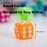 120 Pieces 16MM Dice Set, 6 Sided Standard Game Dices with Portable Box for Board Games,Worker Placement,Math Activities(Translucent Round Corners,10 Colors)