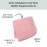HonestBaby 10-Pack Organic Cotton Baby-Terry Wash Cloths, 10-Pack Pink, One Size