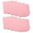 HonestBaby 10-Pack Organic Cotton Baby-Terry Wash Cloths, 10-Pack Pink, One Size