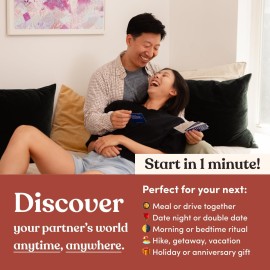 Partners are Human | 140 Conversation Cards to Help Deepen Romantic Relationships | Card Game for Bonding & Communication | Therapy for Adults Partners are Human | 140 Conversation Cards to Help Deepen Romantic Relationships | Card Game for Bonding & Communication | Therapy for Adults