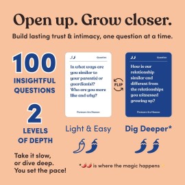 Partners are Human | 140 Conversation Cards to Help Deepen Romantic Relationships | Card Game for Bonding & Communication | Therapy for Adults Partners are Human | 140 Conversation Cards to Help Deepen Romantic Relationships | Card Game for Bonding & Communication | Therapy for Adults