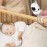 Baby Monitor Mount for HelloBaby HB6550/HB65/HB6339/HB66/HB6550Pro, Baby Ganibs, Bonoch, Blemil, ANMEATE SM935E, Baby Monitor Holder with 16.5inch, Attach to Baby Crib, Without Tools or No Drill
