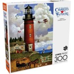 Buffalo Games - Charles Wysocki - Daddy\'s Coming Home - 300 Piece Jigsaw Puzzle for Adults -Challenging Puzzle Perfect for Game Nights - Finished Size is 21.25 x 15.00