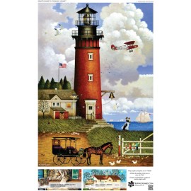 Buffalo Games - Charles Wysocki - Daddy\'s Coming Home - 300 Piece Jigsaw Puzzle for Adults -Challenging Puzzle Perfect for Game Nights - Finished Size is 21.25 x 15.00