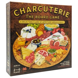Charcuterie Board Game by 3WS - Deliciously Themed Strategy Game for 2-6 Players, Ages 14+ - Perfect Food Lover\'s Game & Board Game Gift Idea for Family Night & Dinner Parties