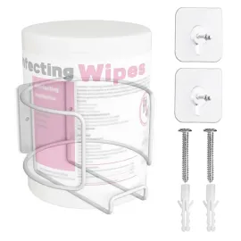 Versatile Wall-Mount Wipes Holder for Cleaning Wipes - Easy Installation, Ideal for Home, Office, and More - No Wipes Included Versatile Wall-Mount Wipes Holder for Cleaning Wipes - Easy Installation, Ideal for Home, Office, and More - No Wipes Included
