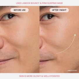 LANEIGE Bouncy and Firm Sleeping Mask: Revitalize, Smooth, Peony & Collagen Complex, Barrier-Boosting Hydration LANEIGE Bouncy and Firm Sleeping Mask: Revitalize, Smooth, Peony & Collagen Complex, Barrier-Boosting Hydration