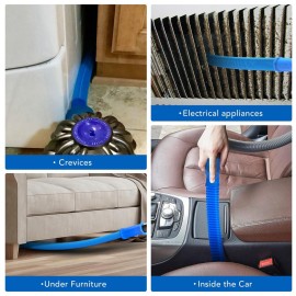 Sealegend Dryer Vent Cleaner Kit Vacuum Hose Attachment Compatible with All Vacuum Cleaner, Quickly Lint Remover Cleaning Supplies Sealegend Dryer Vent Cleaner Kit Vacuum Hose Attachment Compatible with All Vacuum Cleaner, Quickly Lint Remover Cleaning Supplies