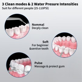 HUACO CARE 2-1 Oral Clean Kit- Water Dental flosser & Electric Toothbrush Combo- Brushing & Flossing- for Teeth Cleaning and Gum Health (Black) HUACO CARE 2-1 Oral Clean Kit- Water Dental flosser & Electric Toothbrush Combo- Brushing & Flossing- for Teeth Cleaning and Gum Health (Black)
