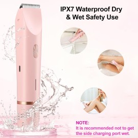 NURSETEK Electric Shaver for Women, 2-in-1 Electric Razor for Womens Legs Underarm Face Pubic Hairs, Rechargeable Razor Body Hair Trimmer Wet & Dry Use NURSETEK Electric Shaver for Women, 2-in-1 Electric Razor for Womens Legs Underarm Face Pubic Hairs, Rechargeable Razor Body Hair Trimmer Wet & Dry Use