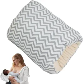 HOWUKE Baby Nursing Arm Breastfeeding Pillow, Breast Feeding Pillows for Babies, Bottle Feeding Travel Pillows for Newborn