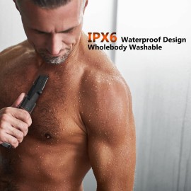 MAXGROOM Manscape Body Hair Trimmer for Men, Waterproof Pubic, Groin & Ball Shaver, No-Nick Mens Grooming Kit with LED Display, Type-C USB Rechargeable, Guide Comb & Travel Lock MAXGROOM Manscape Body Hair Trimmer for Men, Waterproof Pubic, Groin & Ball Shaver, No-Nick Mens Grooming Kit with LED Display, Type-C USB Rechargeable, Guide Comb & Travel Lock