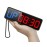 ANJANK Small Portable Gym Timer Clock, Strong Magnet, Workout Interval Timer with Powerful Battery, Stopwatch, Remote Control, Adjustable Brightness, Fitness Digital Timer for Home/Garage/Boxing