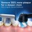 Oral-B iO Series 2 Rechargeable Electric Powered Toothbrush Starter Kit, Night Black with 2 Brush Heads - Automatic Pressure Sensor to Protect Gums - 3 Modes - 2 Min Timer