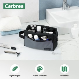Carbrea Travel Toiletry Bag - Small Toiletry Bag for Men Skincare Bag Doop Kit for Toiletries Accessories Gifts - Black Carbrea Travel Toiletry Bag - Small Toiletry Bag for Men Skincare Bag Doop Kit for Toiletries Accessories Gifts - Black