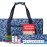 Jongyance American Mahjong Set, Mahjong Game Set, 166 Tiles with Blue and Red Bag, 4 All-in-One Rack/Pushers, MaJongg Set (Mahjong, Majiang, Ma Jong)
