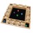 Pacific Shore Games Shut The Box Game 4 Player, Natural Wood, Dice Games, Wooden Board Games for Adults, 10 Number Tiles, 12 inch Board