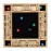 Pacific Shore Games Shut The Box Game 4 Player, Natural Wood, Dice Games, Wooden Board Games for Adults, 10 Number Tiles, 12 inch Board