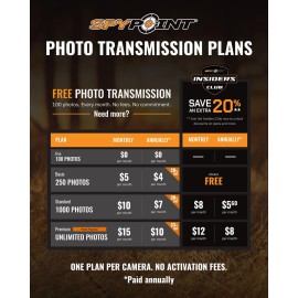 SPYPOINT Flex-M Twin Pack Cellular Trail Cameras - Best Hunting Accessories, No WiFi Needed, GPS, Night Vision, Dual-Sim LTE, IP65 Water-Resistant Game Camera, 28MP Photos, 720p Videos + Sound (2)