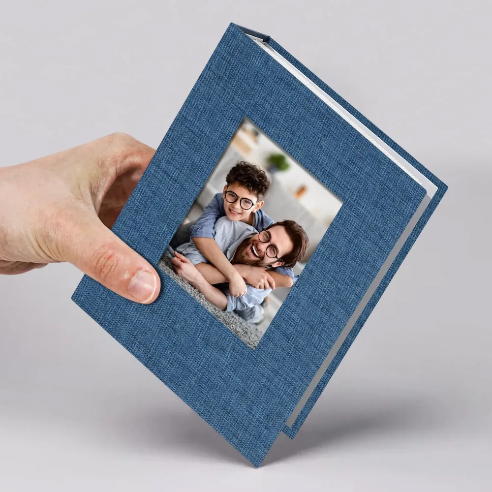 Vienrose Small Photo Album 4x6 Slip-in Picture Album 50 Pages Holds 100 Photos, Portable Photo Book 4x6 for Wedding Family Baby Travel Blue Vienrose Small Photo Album 4x6 Slip-in Picture Album 50 Pages Holds 100 Photos, Portable Photo Book 4x6 for Wedding Family Baby Travel Blue