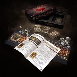 Modiphius Entertainment: Dark Deeds - Strategy Board Game, Darkly Humorous Card Game, Ages 14+, 2-5 Players, 60 Min